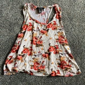 Cute floral summer top